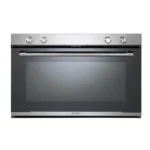 البا الايطالية فرن بلت ان غاز ايطالي 90 سم 6 وظائف ستانلس ستيل وأسود رمز المنتج: AS 140-G940 ICK