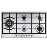 البا الايطالية - سطح بلت ان  5 شعلات منها شعلة مزدوجة جانبية ايطالي 90 سم - ASELIOEN95-565