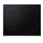 البا الايطالية - سطح بلت ان 4 عيون كهرباء سيراميك أسود ايطالي 60 سم - تحكم باللمس أمامي - ASEVC604XF