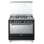 البا الايطالية - فرن 5 شعلات غاز ايطالي 90 سم فري ستاند  90 سم فري ستاند - صناعةوتكنولوجيا إيطالية - FA965FG