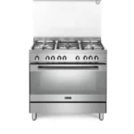 البا الايطالية - فرن 5 شعلات غاز ايطالي 90 سم فري ستاند لون أستيل- صناعةوتكنولوجيا إيطالية - FEX965FGSA