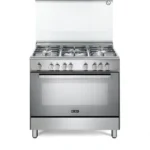 البا الايطالية - فرن 5 شعلات غاز ايطالي 90 سم فري ستاند لون أستيل- صناعةوتكنولوجيا إيطالية - CXX965GSA
