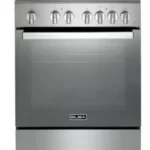 البا الايطالية - فرن 4 شعلات كهرباء والفرن 60 سم فري ستاند  لون أستيل- صناعةوتكنولوجيا إيطالية - CXX 664 VML SA