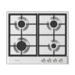 كاندي - سطح بلت ان 4 شعلة غاز 60 سم شبك ثقيل- صناعة ايطالية - CHG6PXSASO