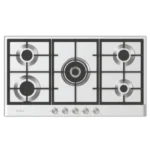 كاندي - سطح بلت ان 5 شعلة غاز 90 سم شبك ثقيل- صناعة ايطالية - CHG938WPXSASO