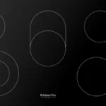 كيتشن برو - سطح 5 شعلات كهرباء زجاج اسود - مفاتيح التحكم جانبية - العين في الوسط مزدوجة - الجهد الكهربائي V 220 /240 - التردد الكهربائي HZ 50/60 - فريم من الاستلس استيل مقاوم للصدأ - KP904/VTC