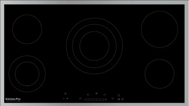 لقطة-الشاشة-2025-10-24-155509.webp كيتشن برو - سطح 5 شعلات سيراميك كهرباء - تحكم باللمس - زجاج اسود + فريم من الأستنلس استيل - العين في الوسط مزدوجة - الجهد الكهربائي V 220 /240 - التردد الكهربائي HZ 50/60 - فريم من الاستلس استيل مقاوم للصدأ - KP905/VTC - الصورة 1