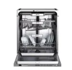 ⁦جنرال سوبريم بلت ان - غسالة صحون مدمجة ( بلت إن)، 6 برامج، 15 مكان، 3 رفوف، خاصية فتح الباب التلقائي، خاصية الغسيل المزدوج. فضي GSDWB1536G⁩ - الصورة ⁦3⁩