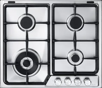 1 إلبا ألتيروم موقد غاز 60 سم 4 شعلات - ENF65-445 XD - الصورة 1