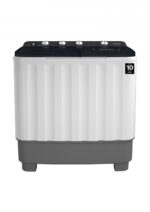 هيتاشي  غسالة ذات حوضين، سعة 9 كجم، أبيض * رمادي - LTT09JWTMRG