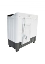 ⁦هيتاشي  غسالة ذات حوضين، سعة 9 كجم، أبيض * رمادي - LTT09JWTMRG⁩ - الصورة ⁦4⁩