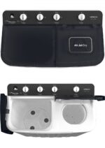 ⁦غسالة هيتاشي نصف أوتوماتيكية بحوضين سعة 12 كجم - LTT12JWTMRG⁩ - الصورة ⁦5⁩