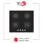 بلورا سطح 4 عين غاز سيراميك شبك منفصل HD - مفاتيح امامية- تركي– PL-CC305