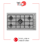 بلورا سطح 5 عين غاز استيل شبك اينامل- مفاتيح جانبيه - تركي– PL-EL012