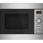 ماستر جولد ميكرويف بلت-إن 25 لتر إطار ستانليس ستيل زجاج أسود - 25L