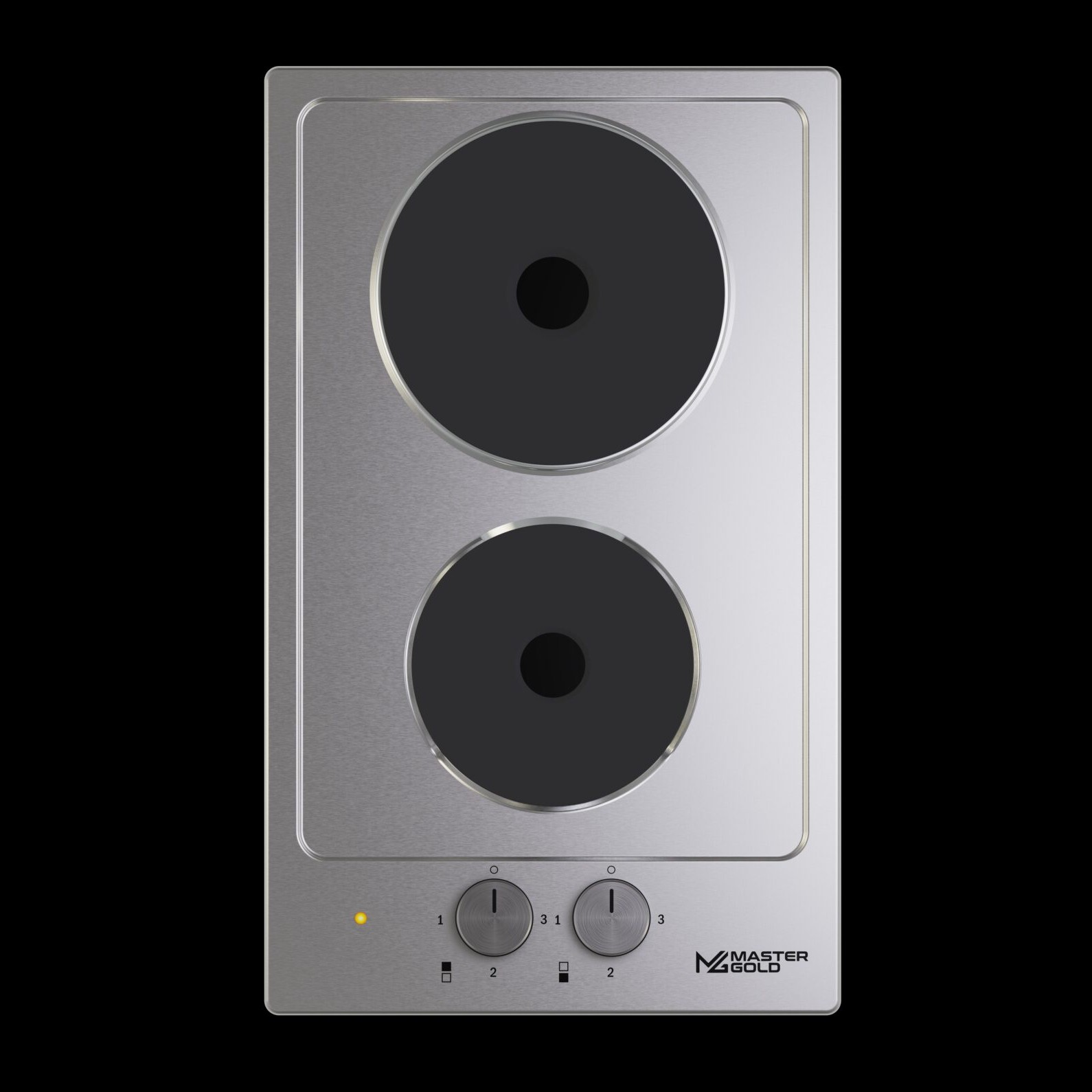 3620-K81-INOX-1.747-scaled ماستر جولد سطح 30سم حجر كهربائي 2 مناطق تسخين بلت ان - MG-3620 - الصورة 1
