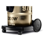 ⁦مكنسة هيتاشي أسطوانية سعة 21 لترًا بقوة 2200 واط، لون ذهبي - CV-970YTG⁩ - الصورة ⁦3⁩