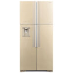 ⁦هيتاشي ثلاجة بأربعة أبواب سعة 550 لتر 19.43 قدم³ – R-W660PS7 GGR⁩ - الصورة ⁦7⁩