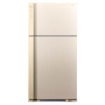 ⁦هيتاشي Hitachi ثلاجة 18 قدم بابين بفريزر علوي لون فضي صناعة تايلاند – HRTN8565DFBSLSA⁩ - الصورة ⁦3⁩