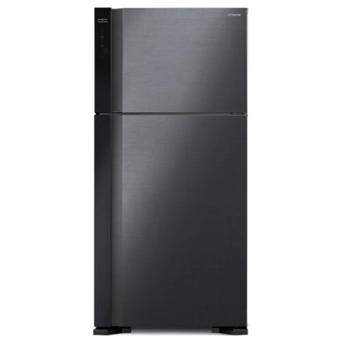 ⁦هيتاشي Hitachi ثلاجة بابين بفريزر علوي 450 لتر (19.4 قدم) أبيض - R-V700PS7K-1TWH⁩ - الصورة ⁦3⁩