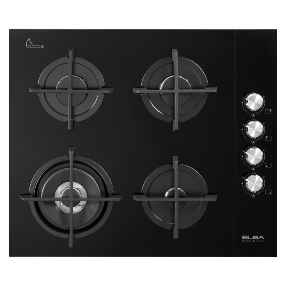 AS EN42-455 CG سطح البا بلت ان غاز سيراميك ايطالي 60 سم البا - AS EN42-455 CG - الصورة 1