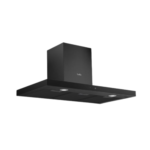 بيلا شفاط 90 سم حرفT أسود ماطور المنيوم قوة الشفط 1000م3 - فلتر كربون - تحكم باللمس مع وظيفة تأخير الوقت - إنارة لون أبيض - طبقات من فلاتر المنيوم صنع في الصين - BHJ 22 90 -BL