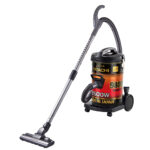 مكنسة هيتاشي برميل سعة 21 لتر، أحمر-ذهبي-أسود – CV-9800MIJRGB