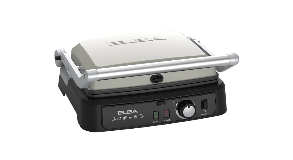 EL62-1WHITE WAFFLE البا صانعة الساندويتشات والوافل - EL62-1WHITE WAFFLE - الصورة 1