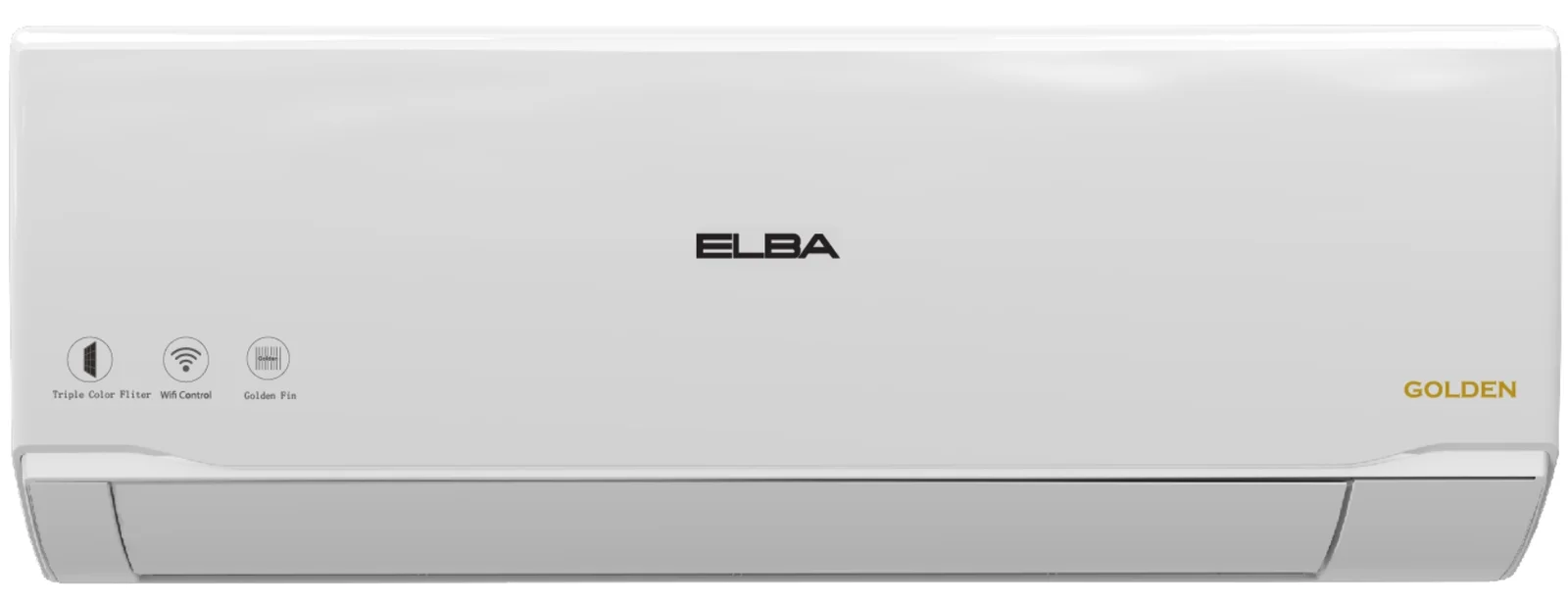 ELBA-24LRB24 البا مكيف سبليت 22200 وحدة واي فاي، ريش ذهبية، بارد - ELBA-24LRB24 - الصورة 1