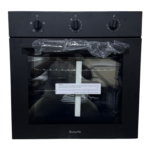 ⁦كيتشن نت فرن 4 وظائف لون اسود مطفي 60 سم كهرباء ووظائف 67 لتر اقفال الباب هيدوريك لون اسود مطفي درجة حرارة 2400 وات - MP2202012⁩ - الصورة ⁦2⁩