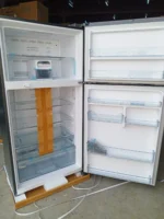 ⁦هيتاشي Hitachi ثلاجة 18 قدم بابين بفريزر علوي لون فضي صناعة تايلاند – HRTN8565DFBSLSA⁩ - الصورة ⁦8⁩