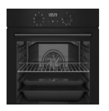 MG-60IDTR ماستر جولد فرن كهربائي 60 سم بلت ان أسود 7 وظائف - MG-60IDTR - الصورة 1