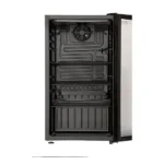 ⁦جنرال سوبريم , ثلاجة عرض باب واحد زجاجي ,92 لتر ,اسود - GS132⁩ - الصورة ⁦4⁩