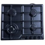 كيتشن نت سطح 4 عيون غاز شبك ثقيل مفاتيح امامية لون أسود مقاوم للخدش - MP2201022