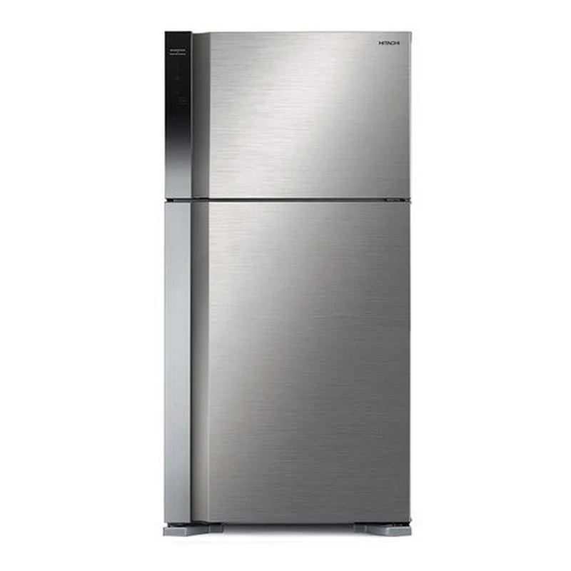 j1EXiFb5QJ2mJwOOGRFIo0NP8PVMoR8NjqnYDX8n هيتاشي Hitachi ثلاجة بفريزر علوي 19.4 قدم لون فضي – R-V700PS7K-1BSL - الصورة 1