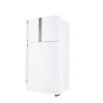 ⁦ثلاجة هيتاشي بابين 21.2 قدم سعة 600لتر تجميد سريع لون أبيض تبريد بخار - R-V805PS1KV1-TWH⁩ - الصورة ⁦3⁩