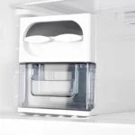 ⁦ثلاجة هيتاشي بابين 21.2 قدم سعة 600لتر تجميد سريع لون أبيض تبريد بخار - R-V805PS1KV1-TWH⁩ - الصورة ⁦6⁩