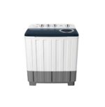 تي سي ال غسالة منزلية حوضين ,8.5 كجم ابيض - TWT85-S2