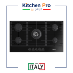 كتشن برو سطح 5 عين غاز سيراميك شبك متصل HD - عين ثلاثيه وسط- ايطالي– مفاتيح اماميه - КР911/GAM