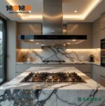 ⁦كيتشن لاين شفاط زجاجي ذكي جزيرة 90 سم من فابر - STILO GLASS SMART   ⁩ - الصورة ⁦4⁩