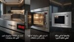 ⁦كيتشن لاين ميكرويف بلت إن 20 لتر 800 واط - AG820 BC4⁩ - الصورة ⁦7⁩