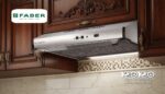 ⁦شفاط مسطح مقاس 90 سم من فابر - 2741/741⁩ - الصورة ⁦5⁩