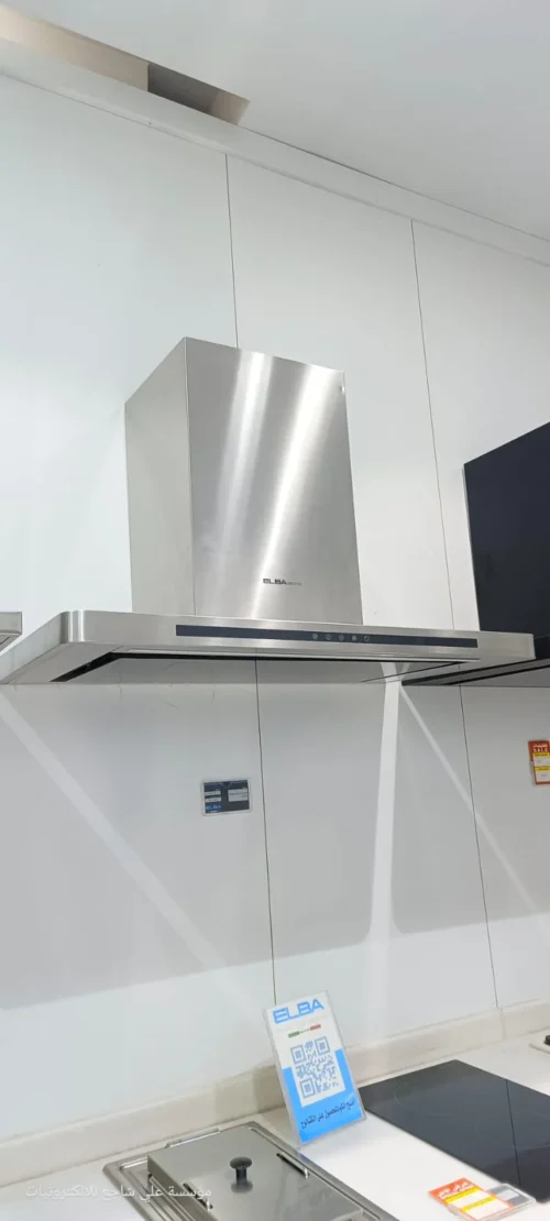 ⁦البا شفاط جداري إيطالي 90 سم قوة 1000 م3/س - AS KA180 90 S.STEEL⁩ - الصورة ⁦3⁩