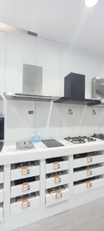 ⁦البا شفاط جداري إيطالي 90 سم قوة 1000 م3/س - AS KA180 90 S.STEEL⁩ - الصورة ⁦5⁩