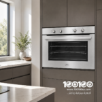 ⁦جنرال سمارت فرن بلتي ان غاز 90 سم استيل كامل شوايتين ومروحتين - GS9005BGE⁩ - الصورة ⁦3⁩