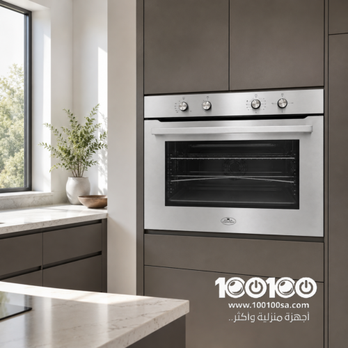 ⁦جنرال سمارت فرن بلتي ان غاز 90 سم استيل كامل شوايتين ومروحتين - GS9005BGE⁩ - الصورة ⁦3⁩